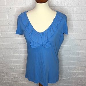Lilly Pulitzer Blue Short Sleeve Top
